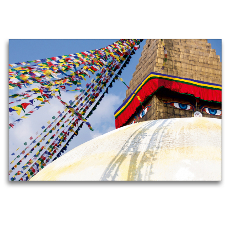 Das Weltkulturerbe Bodnath (Boudha) in Kathmandu