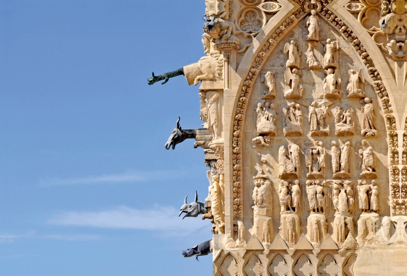 Gargoyles der Südfassade