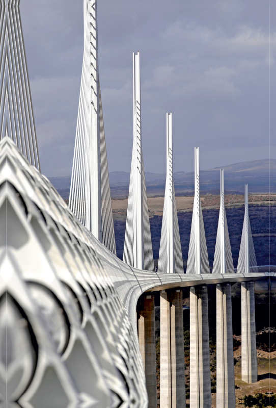 Der Viadukt von Millau