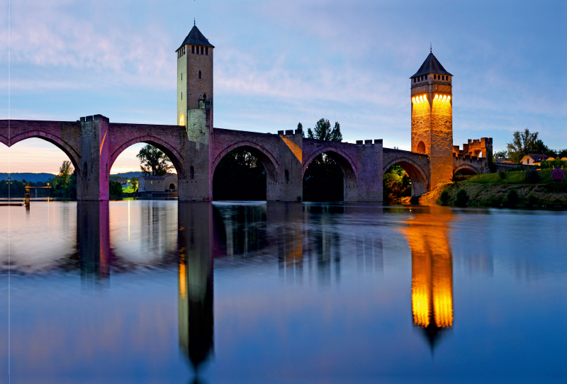 Die Valentré-Brücke, Cahors