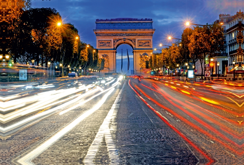 Die Champs-Elysées, Paris