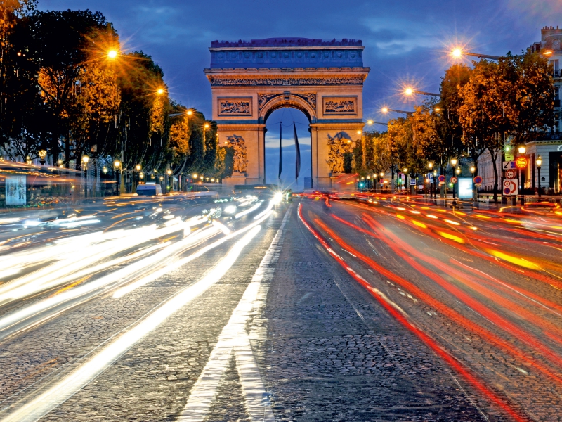 Die Champs-Elysées, Paris