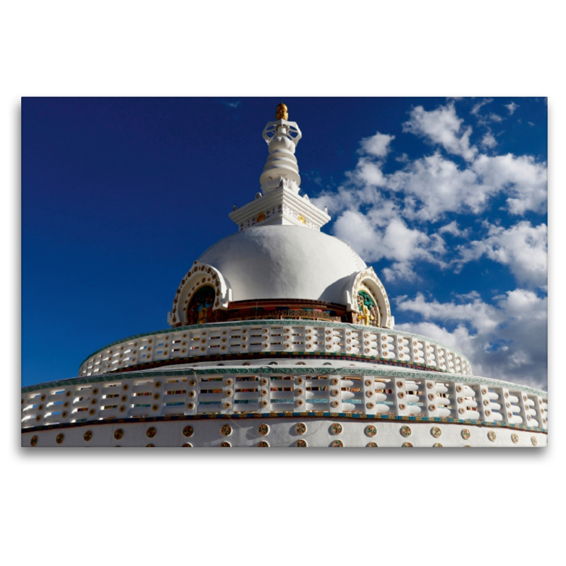 Shanti Stupa in Leh