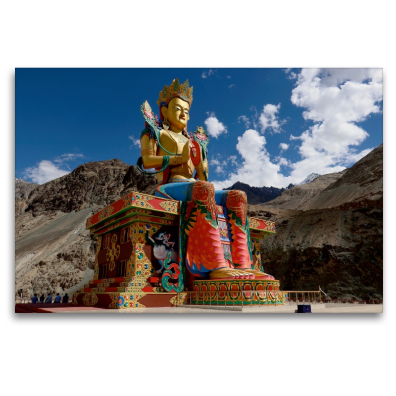 Statue of Maitreya Buddha (höhe ca. 32m) im Nubra-Tal