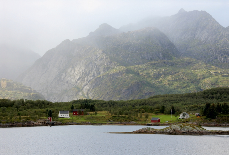 Lichtstimmung nahe Trollfjord