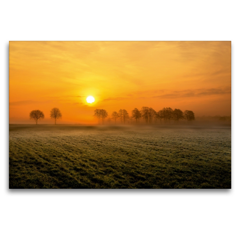 Sonnenaufgang in Friesland