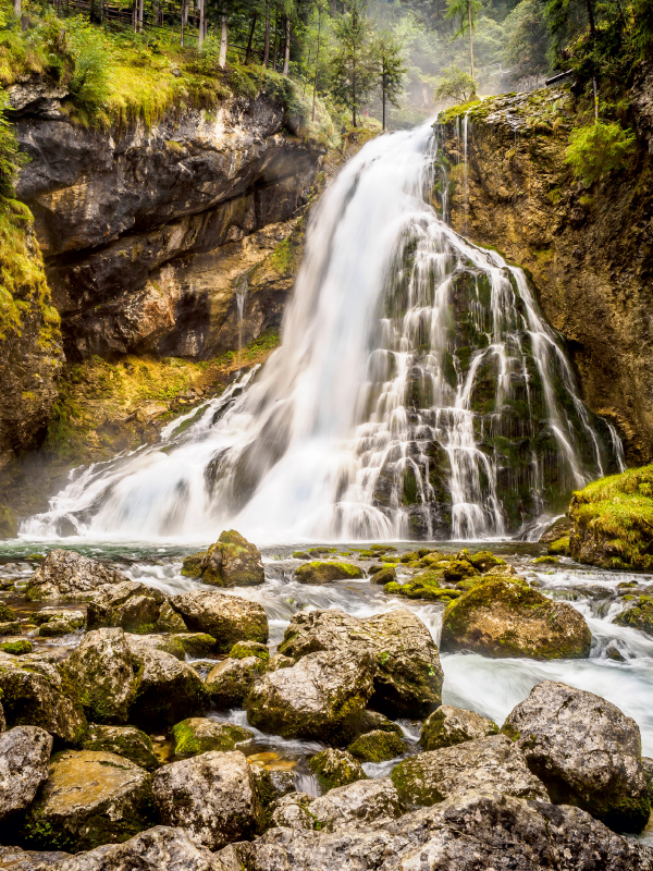 Der Gollinger Wasserfall