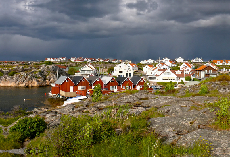 Abendliche Stimmung in Smögen