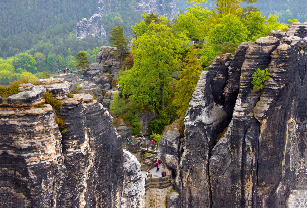 Felsenburg Neurathen im Elbsandsteingebirge