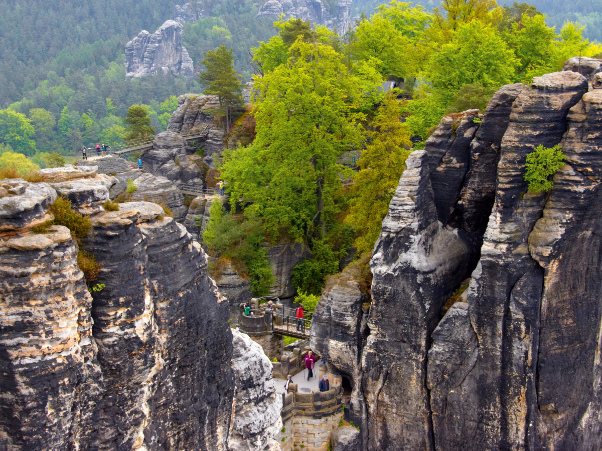 Felsenburg Neurathen im Elbsandsteingebirge