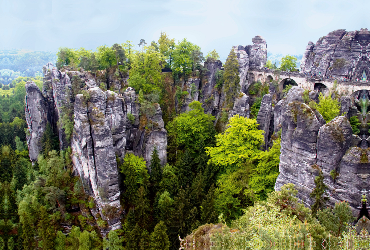 Bastei im Elbsandsteingebirge