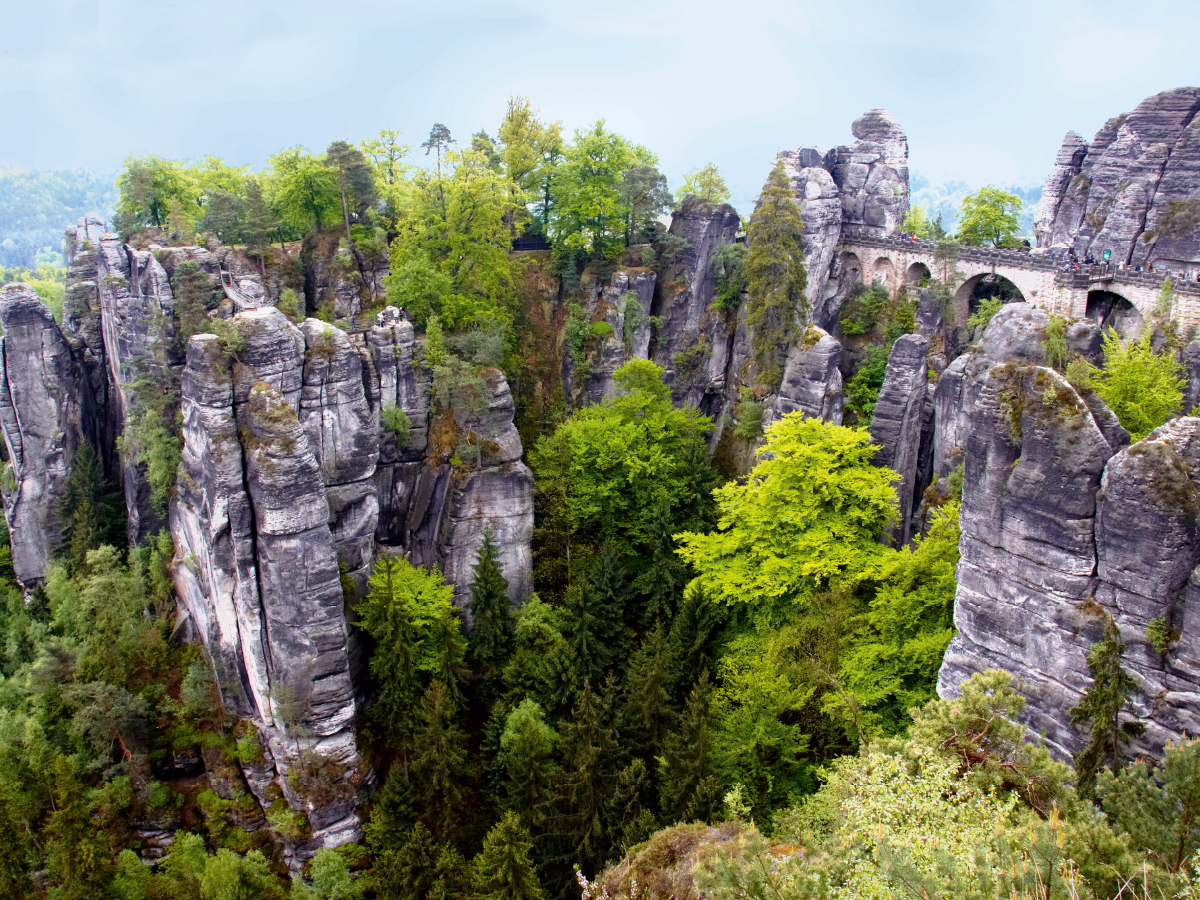 Bastei im Elbsandsteingebirge