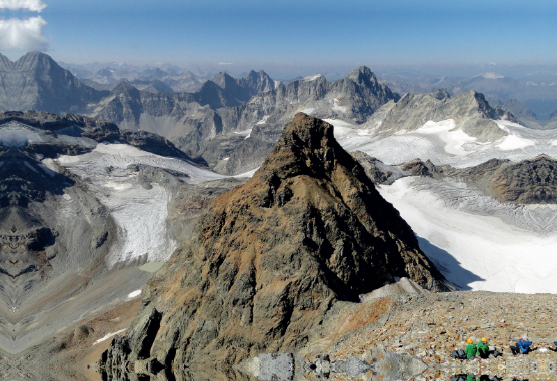 Auf dem Piz Buin