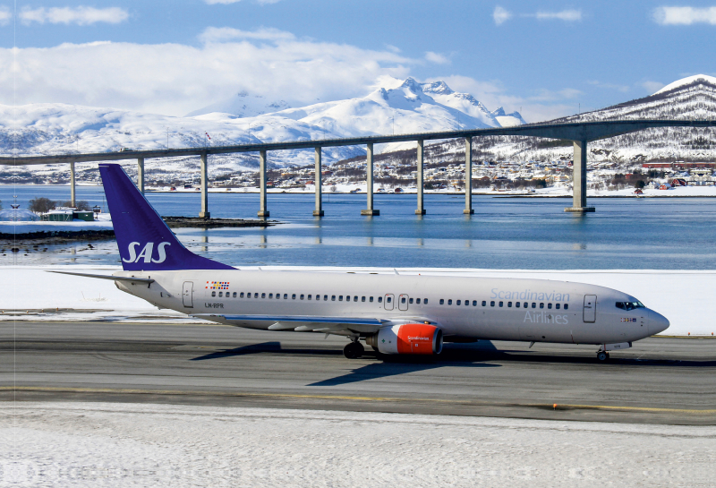 SAS Scandinavian Airlines  Boeing 737-800  Tromsø, Norway