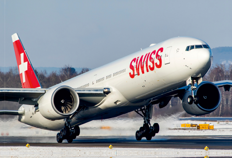 SWISS  Boeing 777-300ER  Zürich, Switzerland