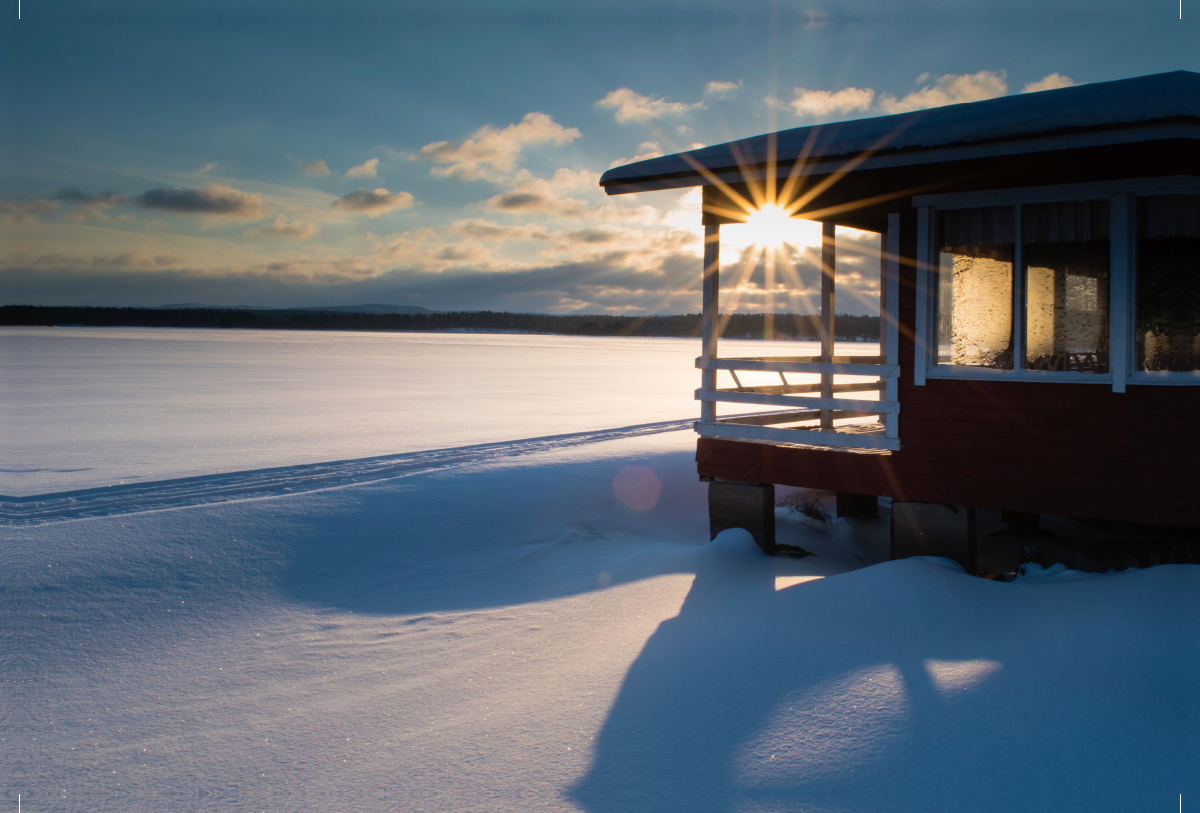 Ein Motiv aus dem Kalender Karelien - Winterwandern in Finnland