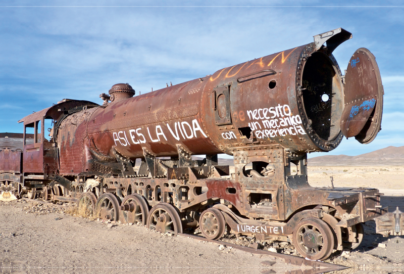 Eisenbahnfriedhof Uyuni (Cementerio de los Trenes)