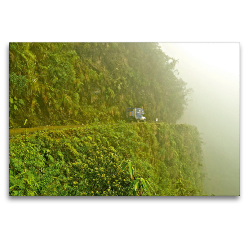 Camino de la muerte (Todesstraße) - die gefährlichste Straße der Welt (von 1.200m - 4.670 m)