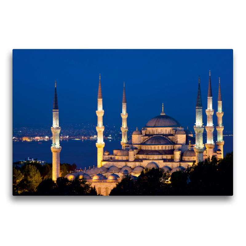 Sultan-Ahmed-Moschee zur blauen Stunde