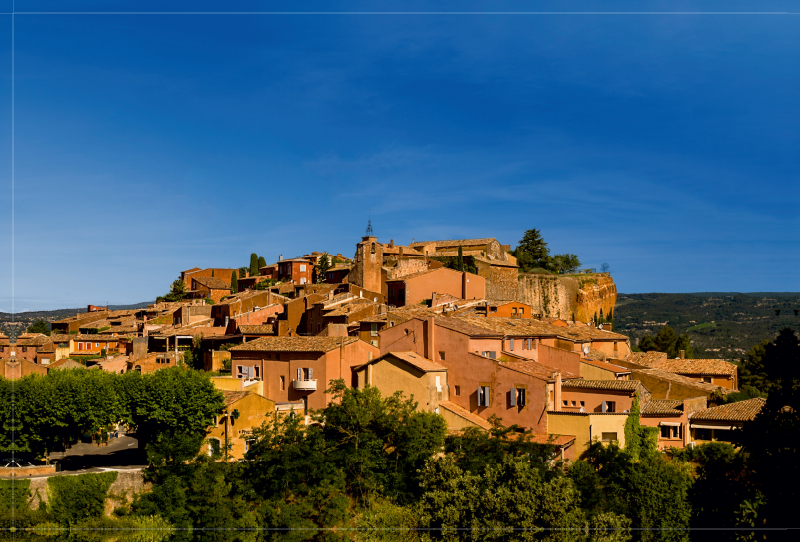 Roussillon - Stadt des Ockers