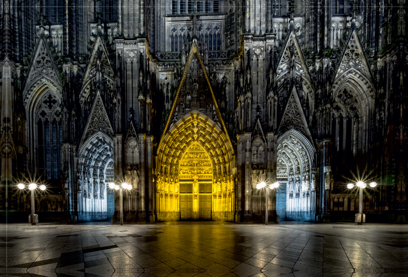 Kölner Dom. Westportal