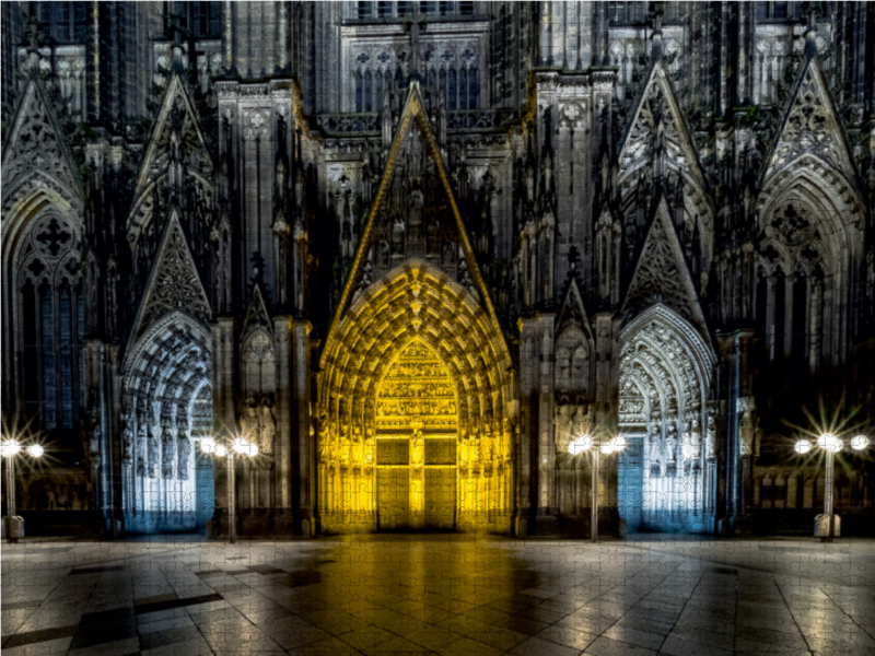 Kölner Dom. Westportal