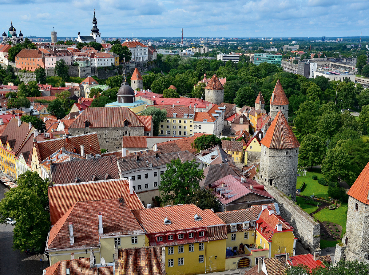 Blick über die Stadtmauer