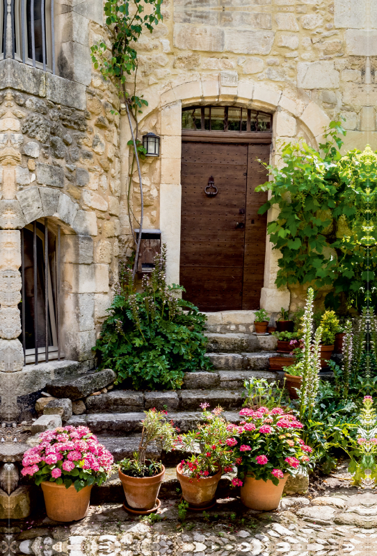 Provence - Eingang in Oppedes le Vieux