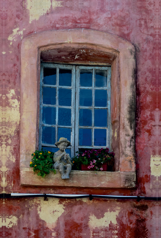 Fenster in Bonnieux