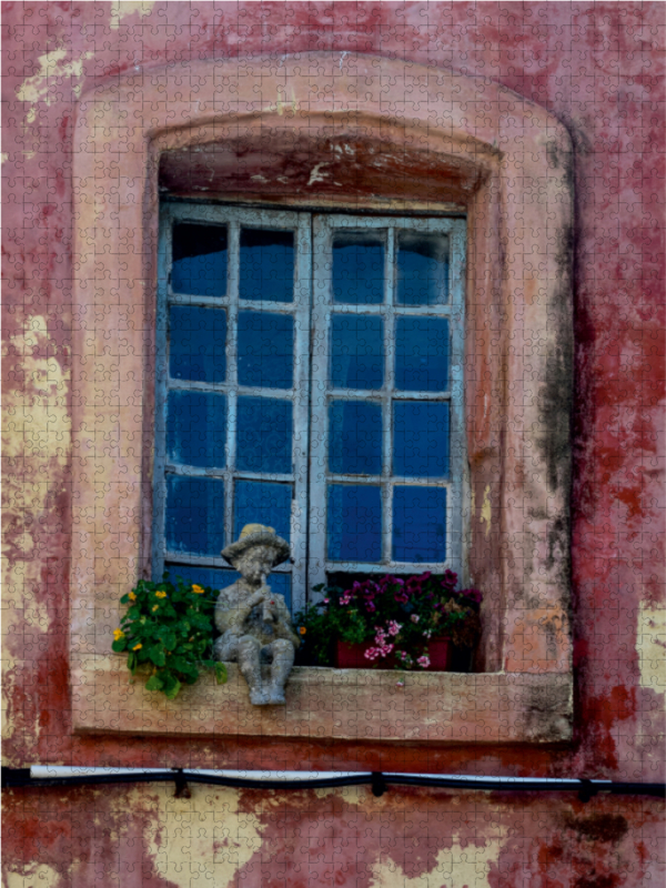 Fenster in Bonnieux