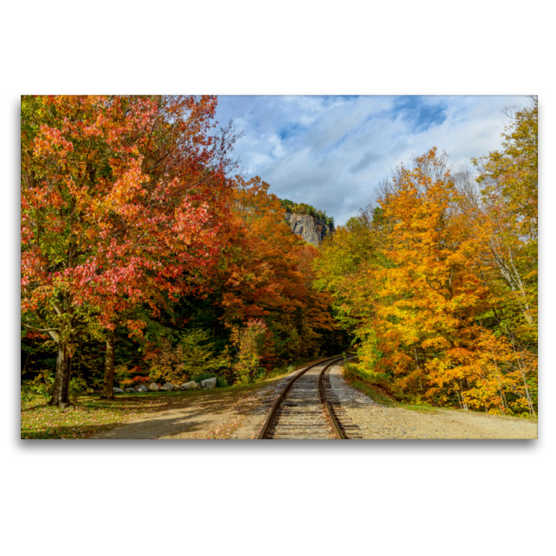 Herbstlaub in New Hampshire