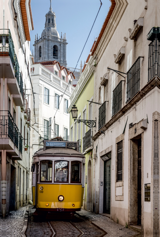 Ein Motiv aus dem Kalender Lissabon - Straßen- & Standseilbahnen