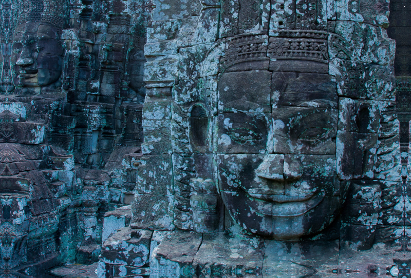 Tempelanlage Bayon - Siem Reap, Kambodscha