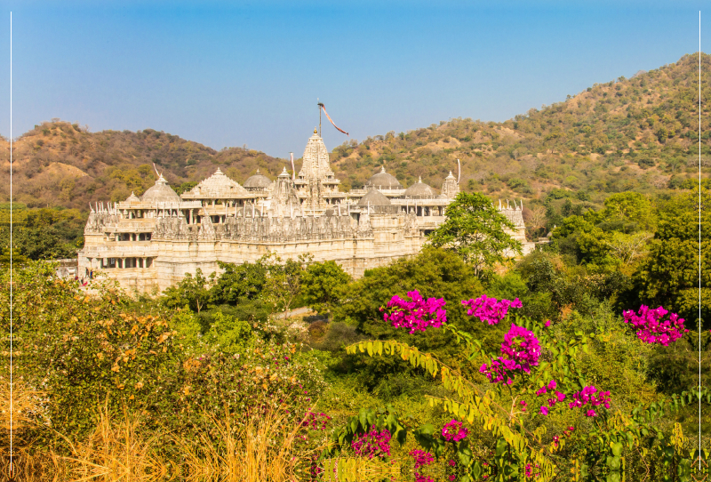 Der Jain-Tempel von Ranakpur