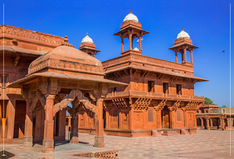 Fatehpur Sikri, die verlassene Stadt