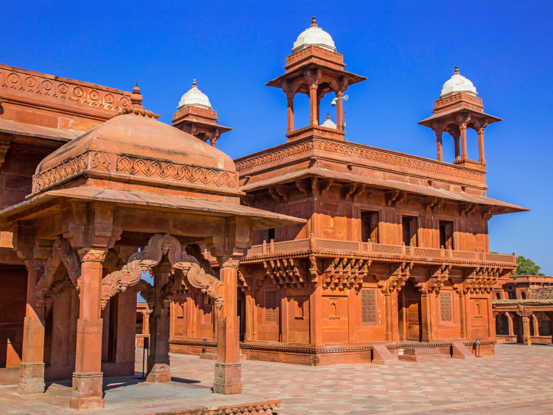 Fatehpur Sikri, die verlassene Stadt