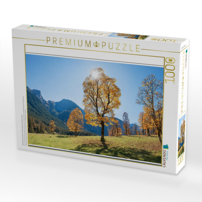 Herbstlandschaft am Ahornboden im Karwendel