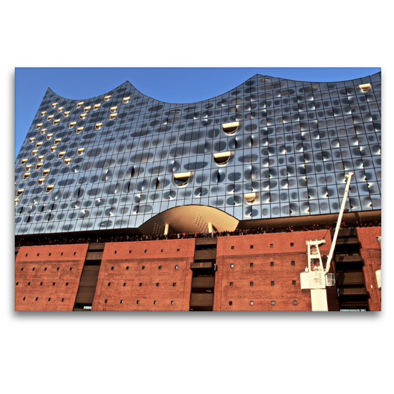 Elbphilharmonie Aussichtsterrasse und Fassade