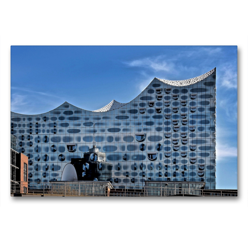 Elbphilharmonie Fassadenspiegelung