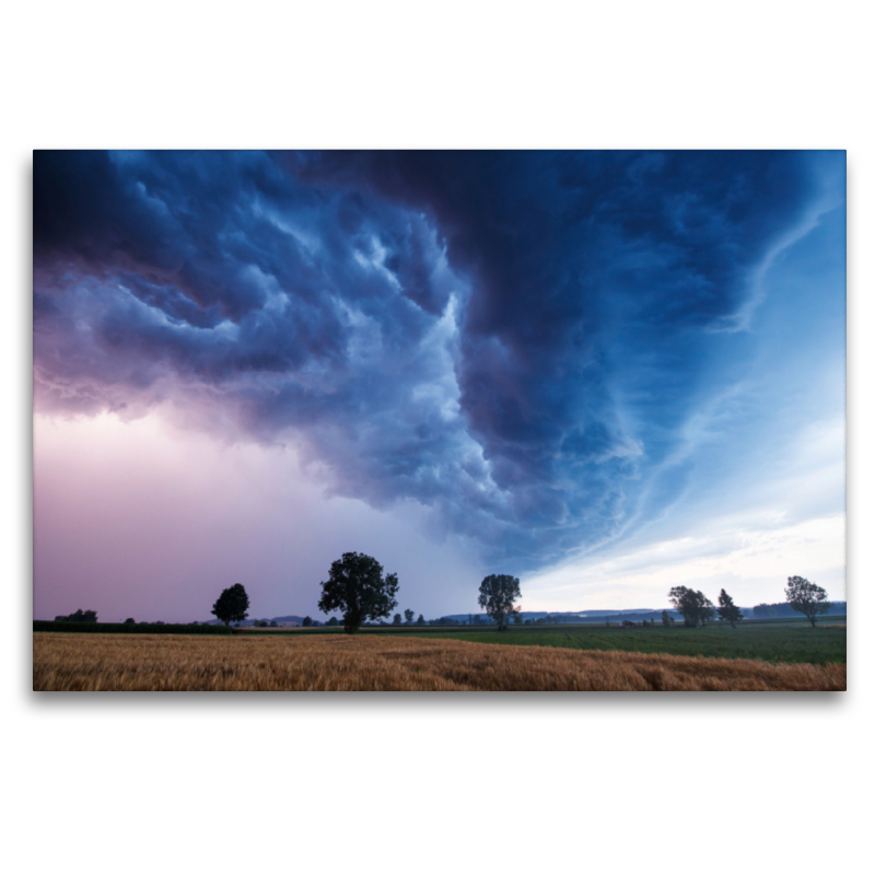 Shelfcloud zur blauen Stunde