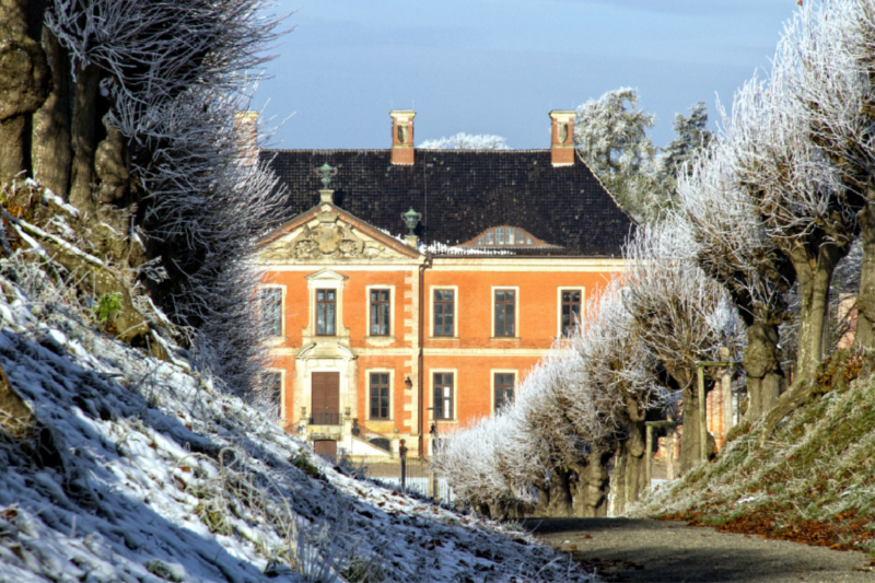 Winter in Schloss Bothmer im Klützer Winkel