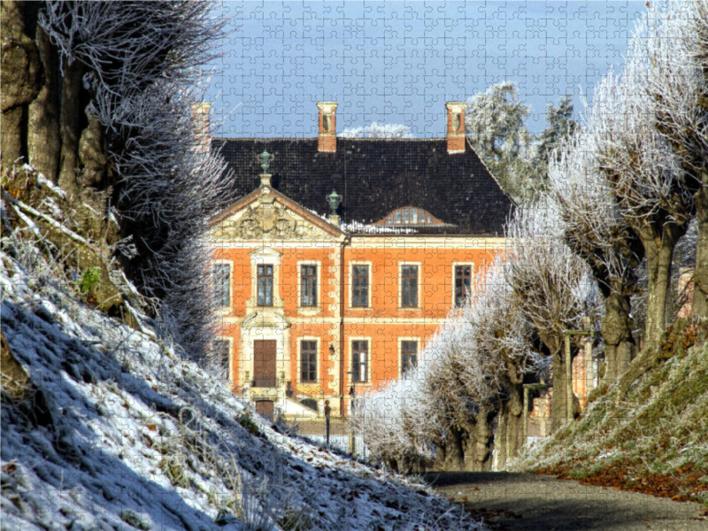 Winter in Schloss Bothmer im Klützer Winkel