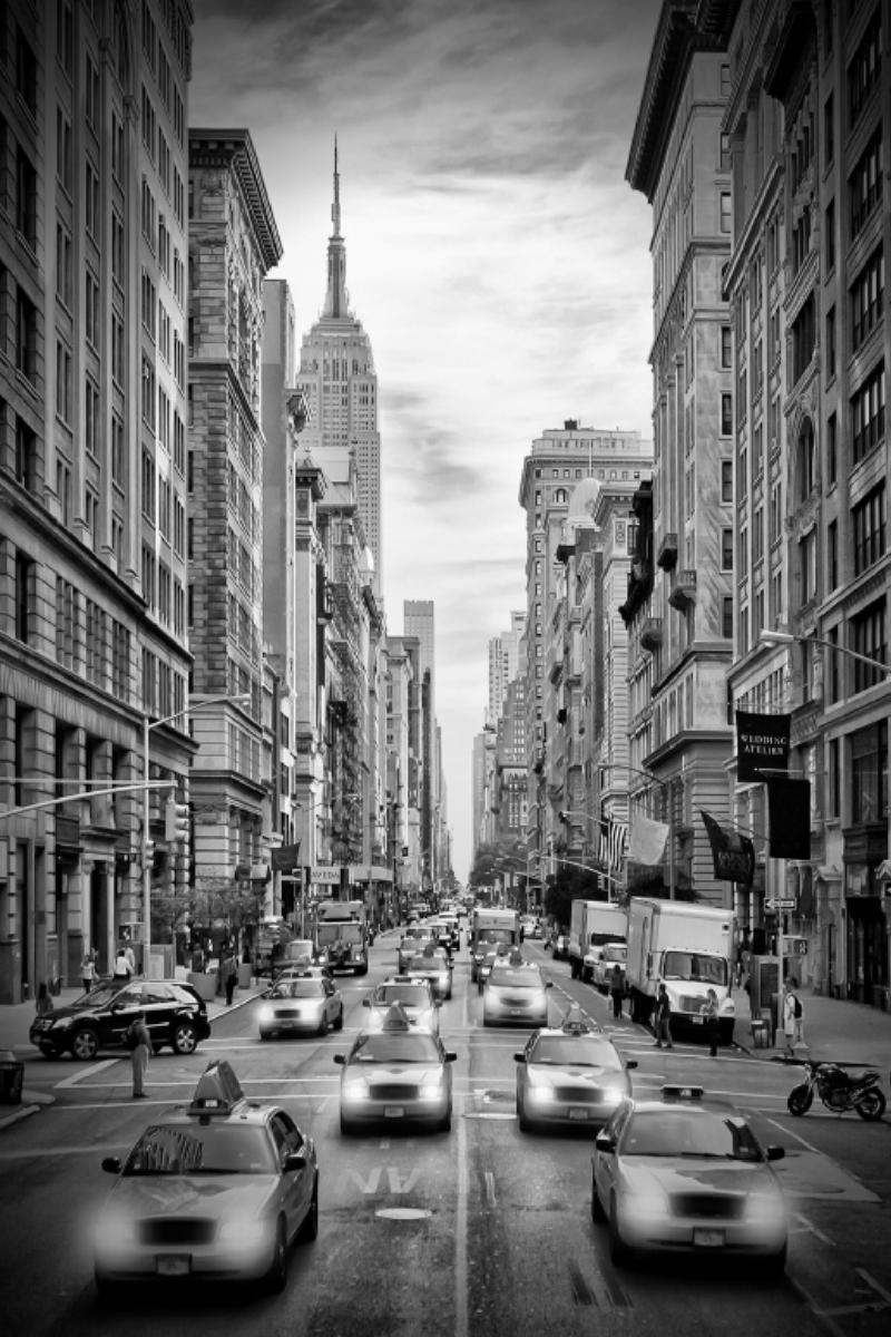 NEW YORK CITY 5th Avenue Verkehr