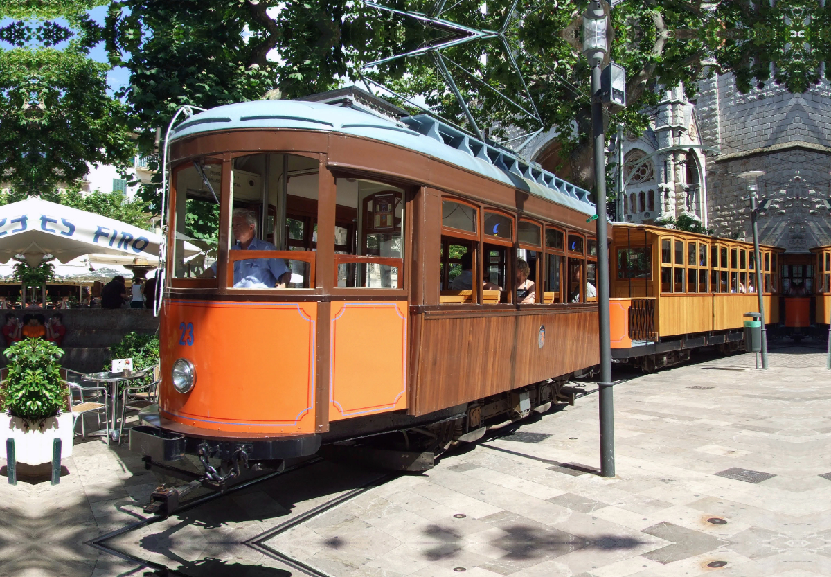 Die Straßenbahn von Port de Sóller