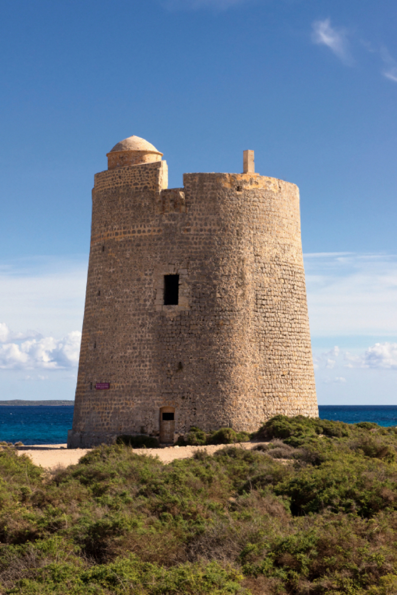 Ibiza - Wehrturm Torre de ses Portes