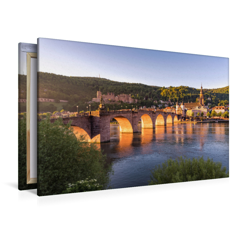 Alte Brücke Heidelberg in der Morgensonne