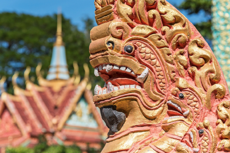 Wat Hanchey, Kampong Cham, Kambodscha