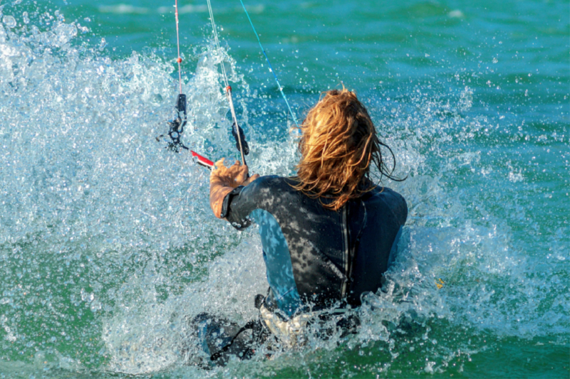 Starten mit dem Wind