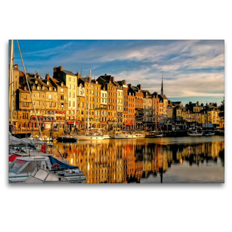 Ein Motiv aus dem Kalender Honfleur - Bezauberndes Frankreich