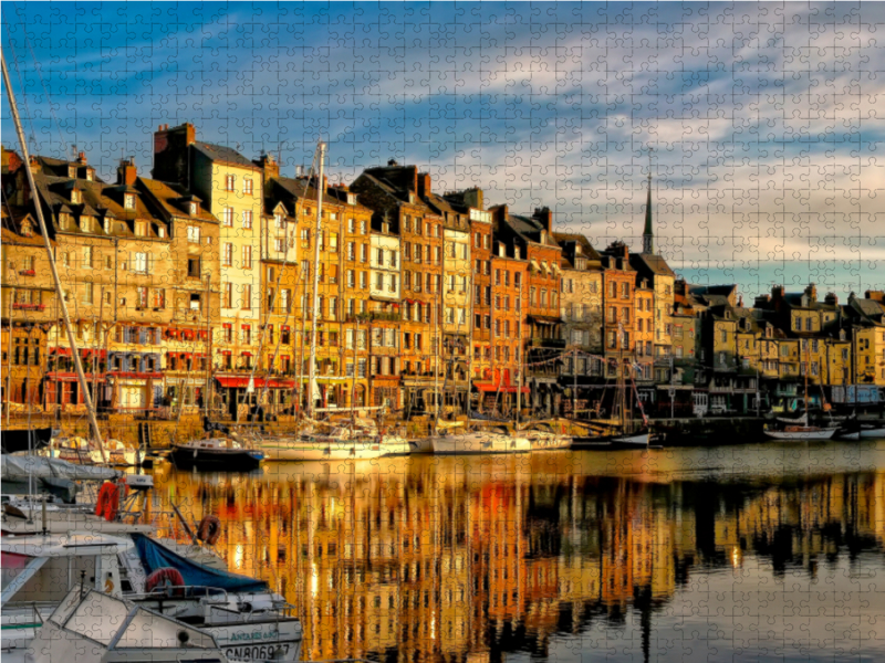 Ein Motiv aus dem Kalender Honfleur - Bezauberndes Frankreich